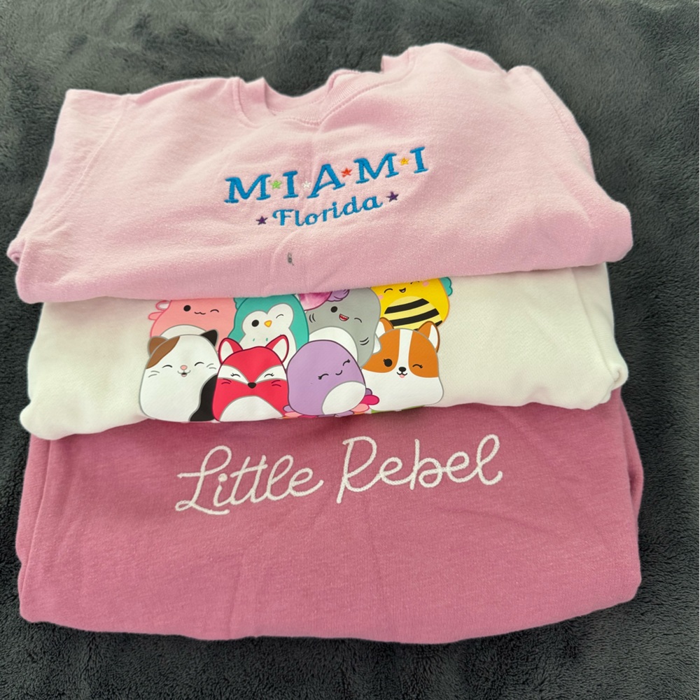 Cute Graphic T-Shirts Bundle - 3pcs Size 3T